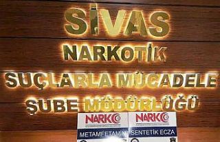 Sivas’ta narkotik operasyonları