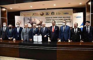 Söke’nin Lisanslı Deposu’nda protokol imza töreni...