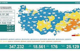 Son 24 saatte korona virüsten 176 kişi hayatını...
