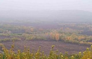 Sonbahar bitti, geride manzarası kaldı