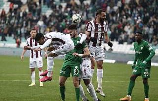 Spor Toto 1. Lig: Bursaspor: 0 - Bandırmaspor: 1