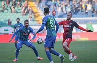 Spor Toto Süper Lig: Çaykur Rizespor: 0 - Gaziantep...