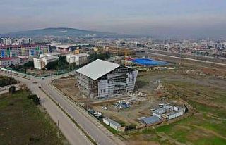 Sporcu fabrikası inşaatında sona gelindi