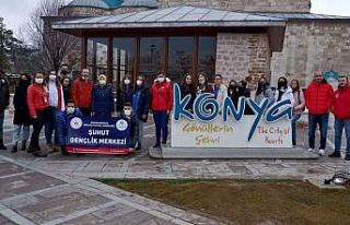 Şuhutlu öğrenciler Konya’yı gezdi