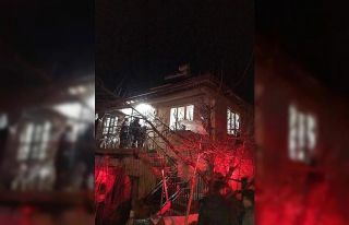 Şuhut’ta bacadan çıkan yangın korkuttu