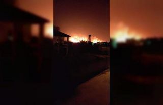 Sultan Sazlığı’nda yangın