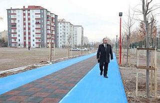 Talas Belediyesi’nden bisiklet yolu atağı