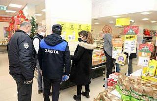 Talas’ta fahiş fiyat ve stokçuluk teyakkuzu