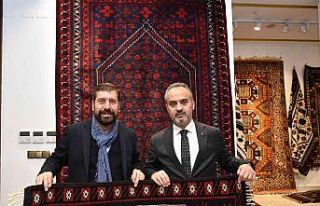 Tarihi 3 bin yıl öncesine dayanan halılar Bursa’da...