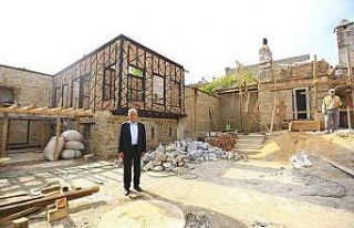 Tarihi konağın ısı dağıtım kanaları ortaya...