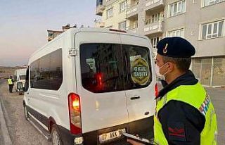 Taşımalı eğitim servislerine denetim