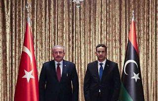 TBMM Başkanı Mustafa Şentop, Libya Temsilciler...