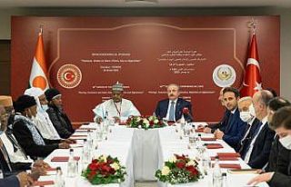 TBMM Başkanı Mustafa Şentop Nijer Ulusal Meclis...