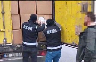 TEM’de durdurulan tırda 14 milyon 300 bin kaçak...