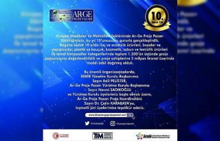 ‘Temel Kimyasallar’ kategorisinde 3’üncülük...