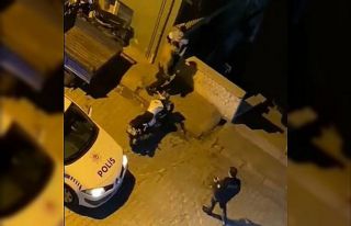 Tokat atılan şahsın 13 suçtan kaydı olduğu ortaya...