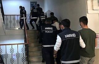 Tokat’ta uyuşturucu madde operasyonu: 7 tutuklama