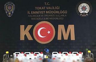 Tokat’ta yılbaşı öncesi sahte alkol operasyonu