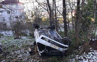 Trabzon’da gizli buzlanma kazalara neden olmaya...