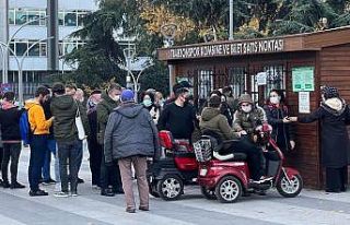 Trabzonspor taraftarları, Adana Demirspor maçı...