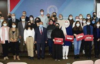 TÜBİTAK’tan burs kazanan öğrencilere teşekkür