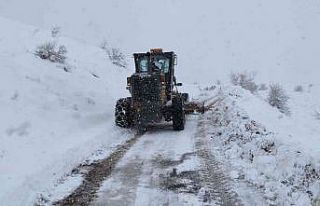 Tunceli’de 144 köy yolu ulaşıma kapandı