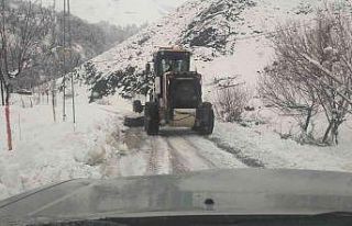 Tunceli’de 20 köy yolu ulaşıma kapandı