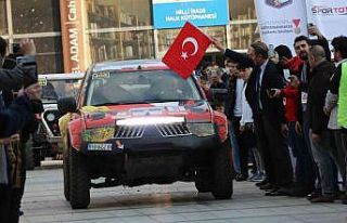 Türkiye Off-Road Şampiyonası öncesi yarışmacılar...