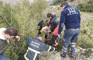 Uçurumdan düşerek hayatını kaybetti