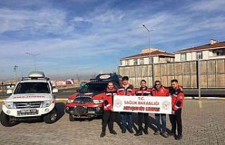 UMKE Gönüllüleri sınır hattında