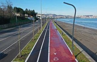 Ünye’ye 4,5 kilometrelik bisiklet yolu