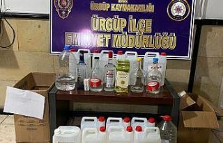 Ürgüp’te yılbaşı öncesi sahte alkol denetimi