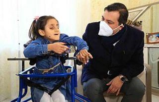 Uşak Belediyesi’nden küçük Şeyma’ya sürpriz...