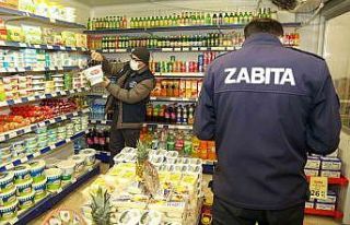 Uşak Zabıta ekipleri, marketleri denetledi