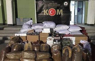 Uşak’ta 387 şişe kaçak alkol ele geçirildi