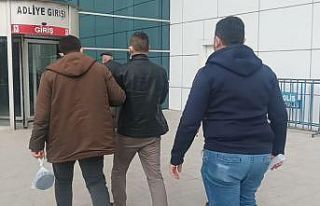 Uyuşturucu ticareti yaptığı iddia edilen şahıs...