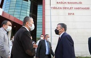 Vali Atay, Yığılca Devlet Hastanesi’ni ziyaret...