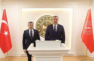 Vali Kaldırım’dan iadeyi ziyaret