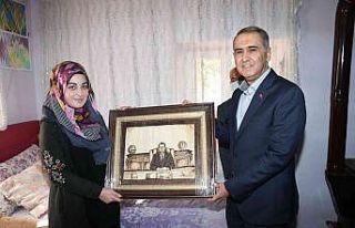 Vali Mahmut Çuhadar’dan özel yeteneğe anlamlı...