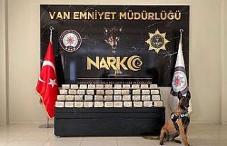 Van’da 72 kilo 204 gram eroin ele geçirildi