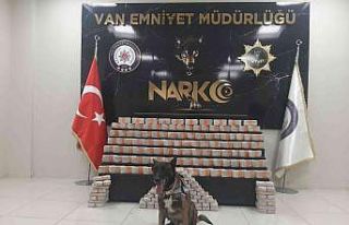 Van’da ‘Magnum’lu aramada 104 kilo eroin ele...