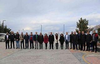 VAOB heyeti basınla bir araya geldi