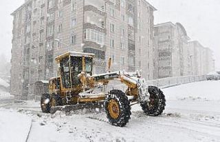 Yakutiye’de kar mesaisi başladı