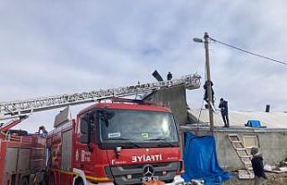 Yangına erken müdahale faciayı önledi