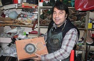 Yaptığı hoparlör kutusu dikkat çekti