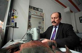 Yarım asırdır terzilik yapıyor