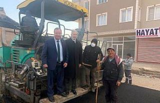 Yeni Hastanenin yolunun yapımına başlandı
