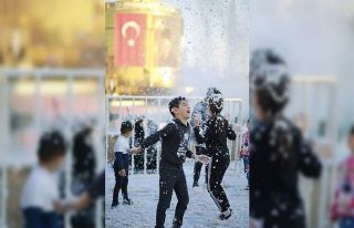 Yeni yıla saatler kala Aydın’a kar yağdı