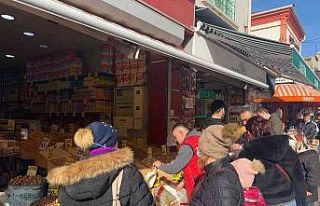 Yılbaşı arifesinde alışveriş telaşı