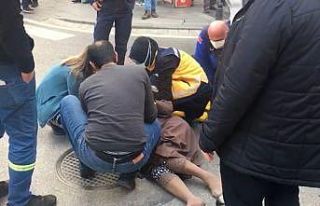 Yolun karşısına geçmeye çalışırken hastanelik...